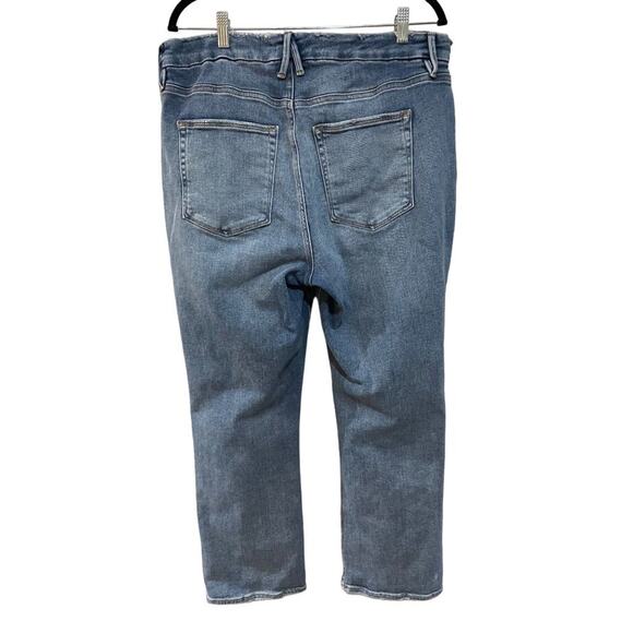 Women's Light Blue Distressed Jeans - Picture 5 of 7